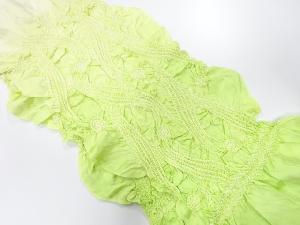 正絹　絞り　帯揚げ